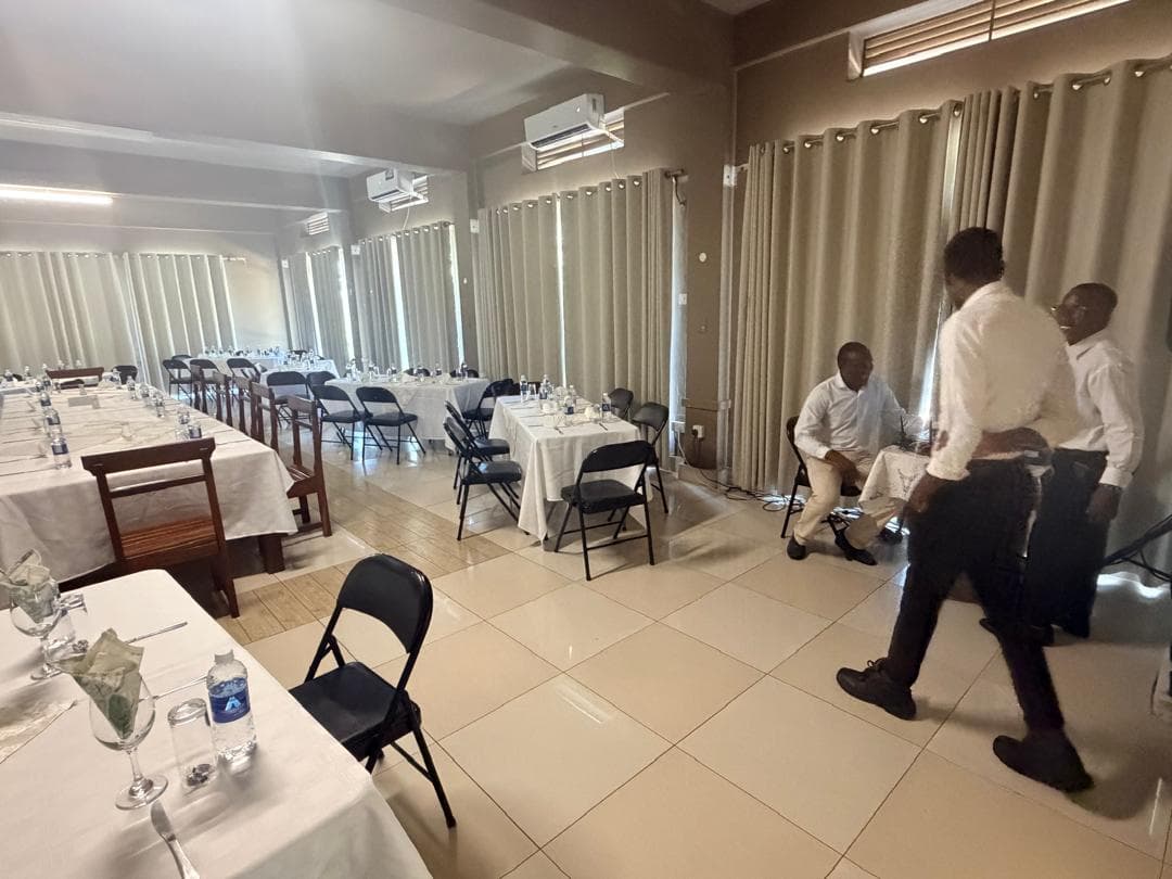 Conference hall at Baobab Hotel