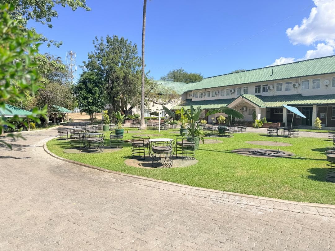 Courtyard at midday